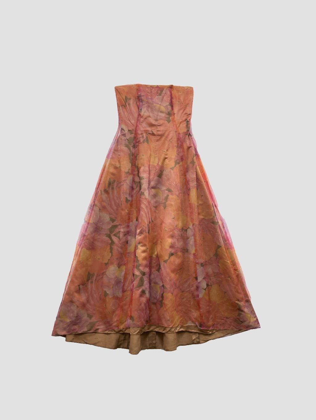 Vestido largo VINTAGE - Talla S (VOP00907496)-0