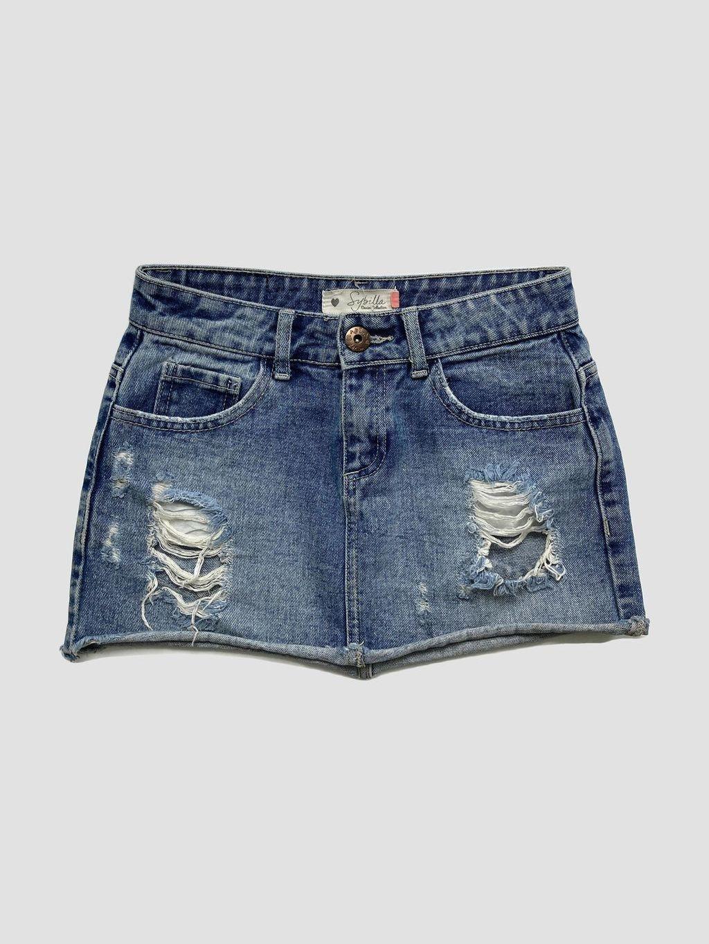 Falda corta SYBILLA - Talla 34 (VOP00815422)-0