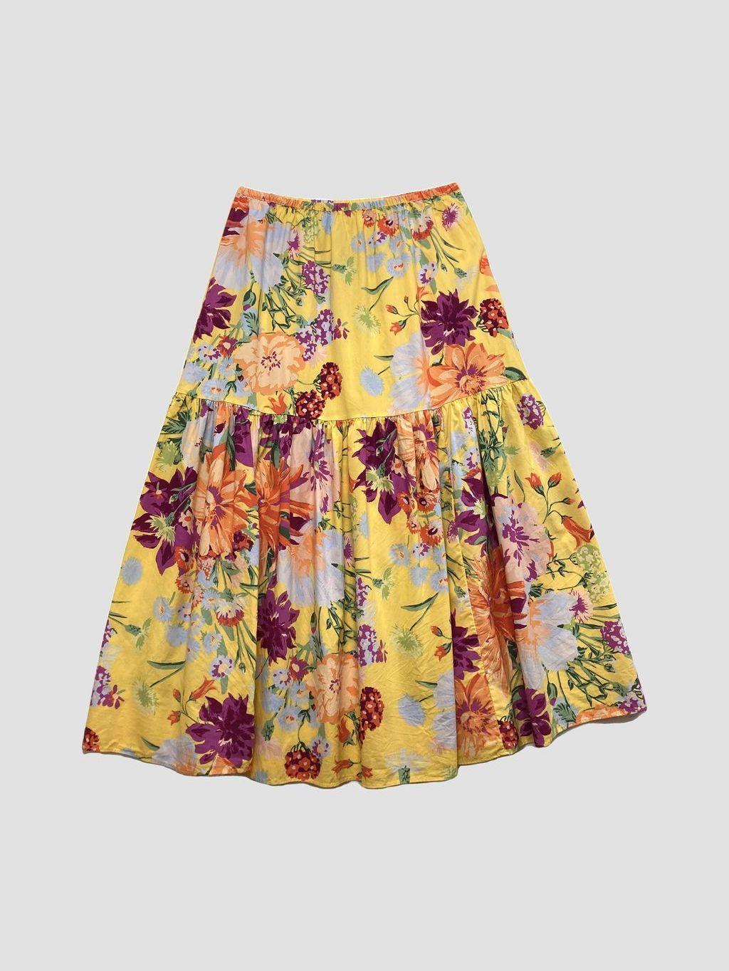 Falda larga H&M - Talla 38 (VOP00886787)-0