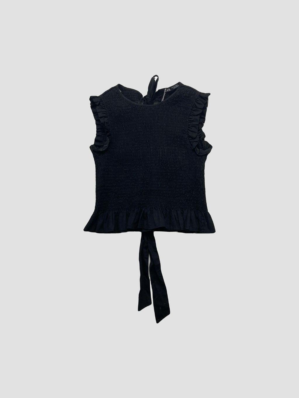 Polera sin mangas ZARA - Talla S (VOP00989122)-0