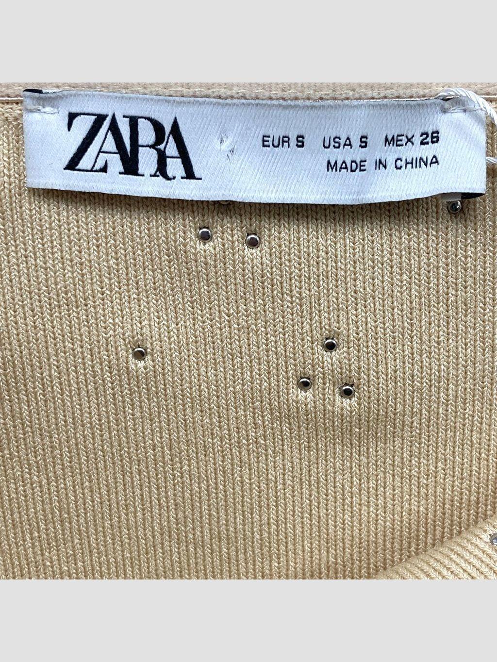 Polera sin mangas ZARA - Talla S (VOP01041111)-1