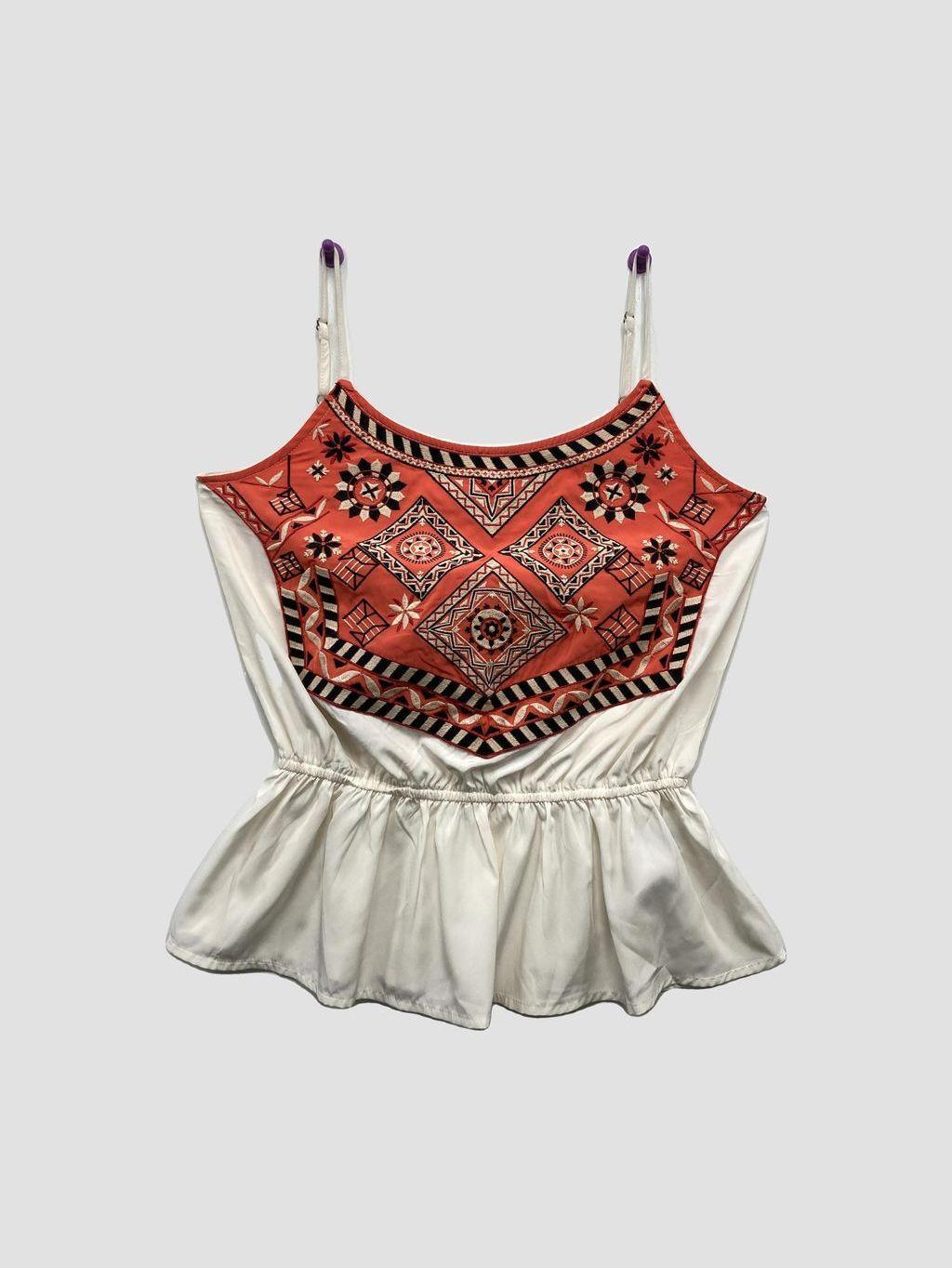 Polera sin mangas ABERCROMBIE & FITCH - Talla S (VOP01044021)-0