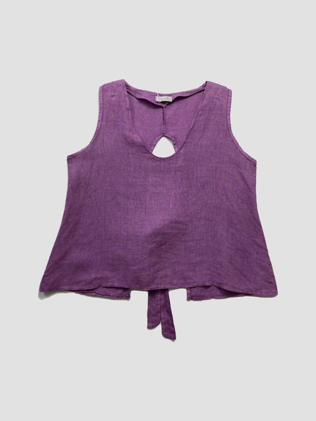 Polera sin mangas MADE IN ITALY - Talla M (VOP01022331)-0