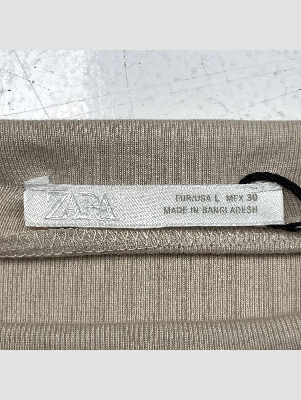 Polera sin mangas ZARA - Talla L (VOP01222530)-1