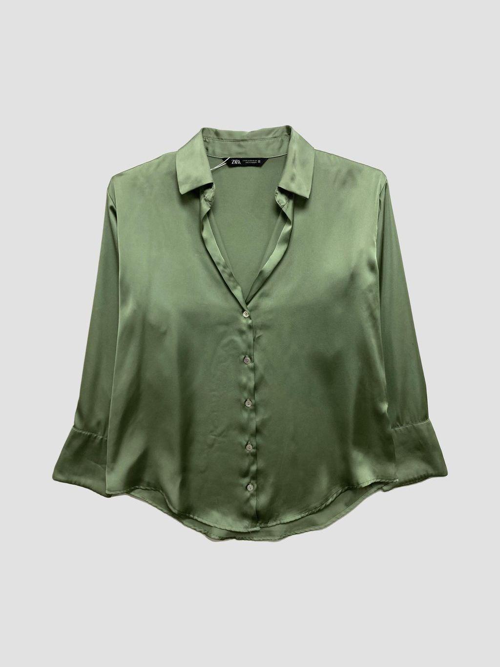 Camisa ZARA - Talla XS (VOP01060141)-0