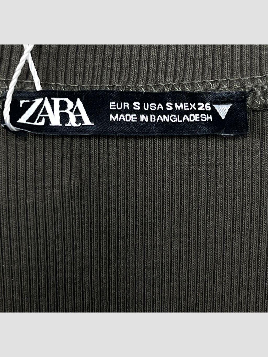 Polera sin mangas ZARA - Talla S (VOP01153946)-1