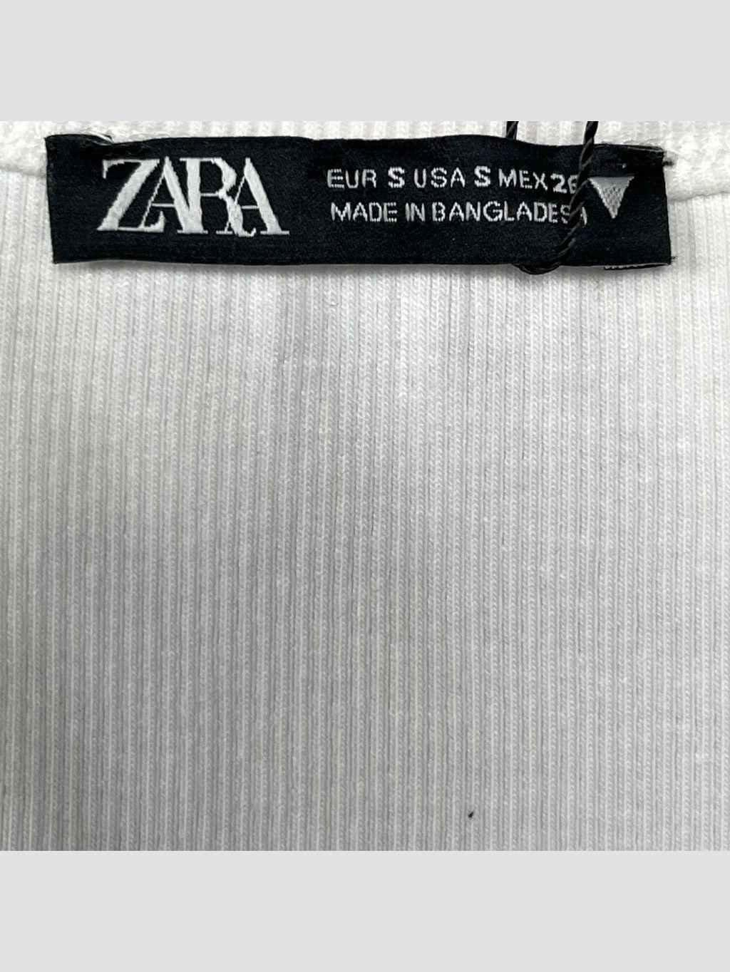 Polera sin mangas ZARA - Talla S (VOP01216378)-1