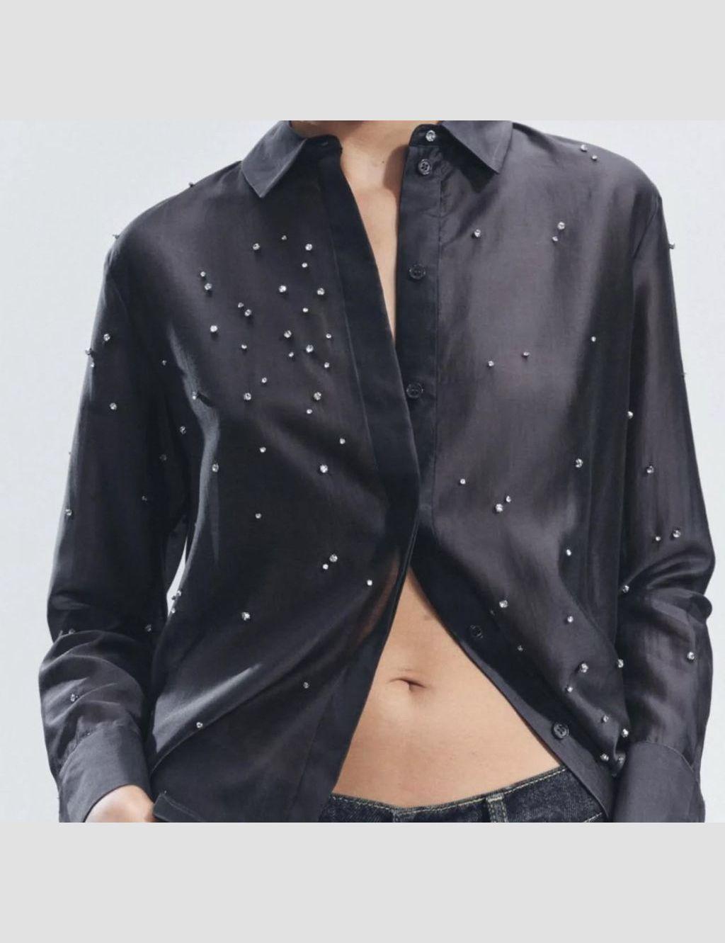 Camisa ZARA - Talla XS (VOP01058686)-3