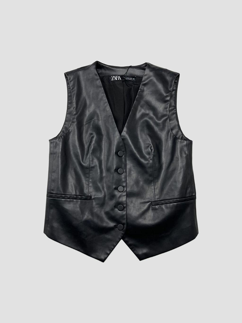 Chaqueta sin mangas ZARA - Talla XS (VOP01123866)-0