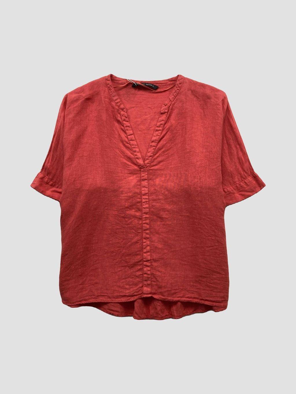 Blusa ZARA - Talla M (VOP00989132)-0