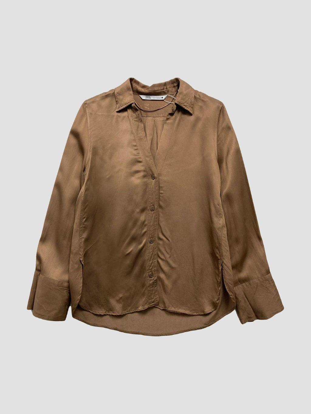 Camisa ZARA - Talla XS (VOP01012849)-0