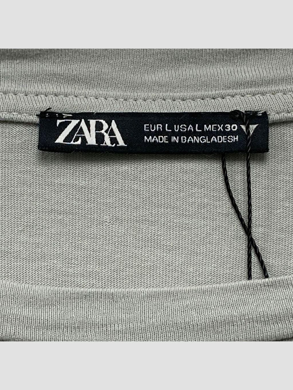 Polera ZARA - Talla L (VOP00948511)-1