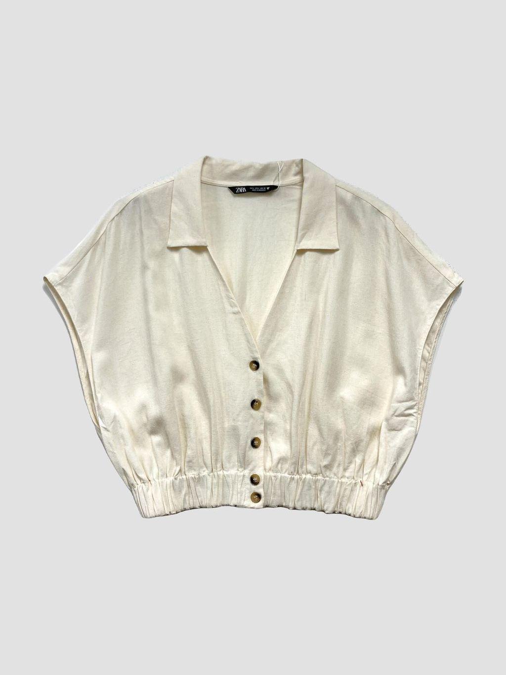 Camisa ZARA - Talla L (VOP01043587)-0