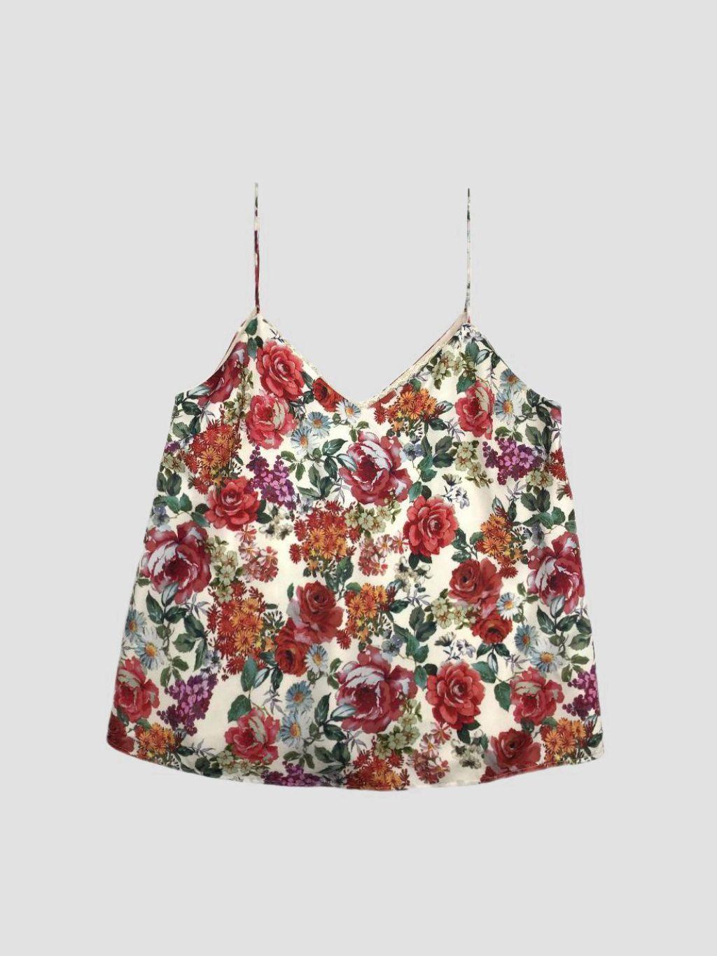 Polera sin mangas STRADIVARIUS - Talla M (VOP00697777)-0