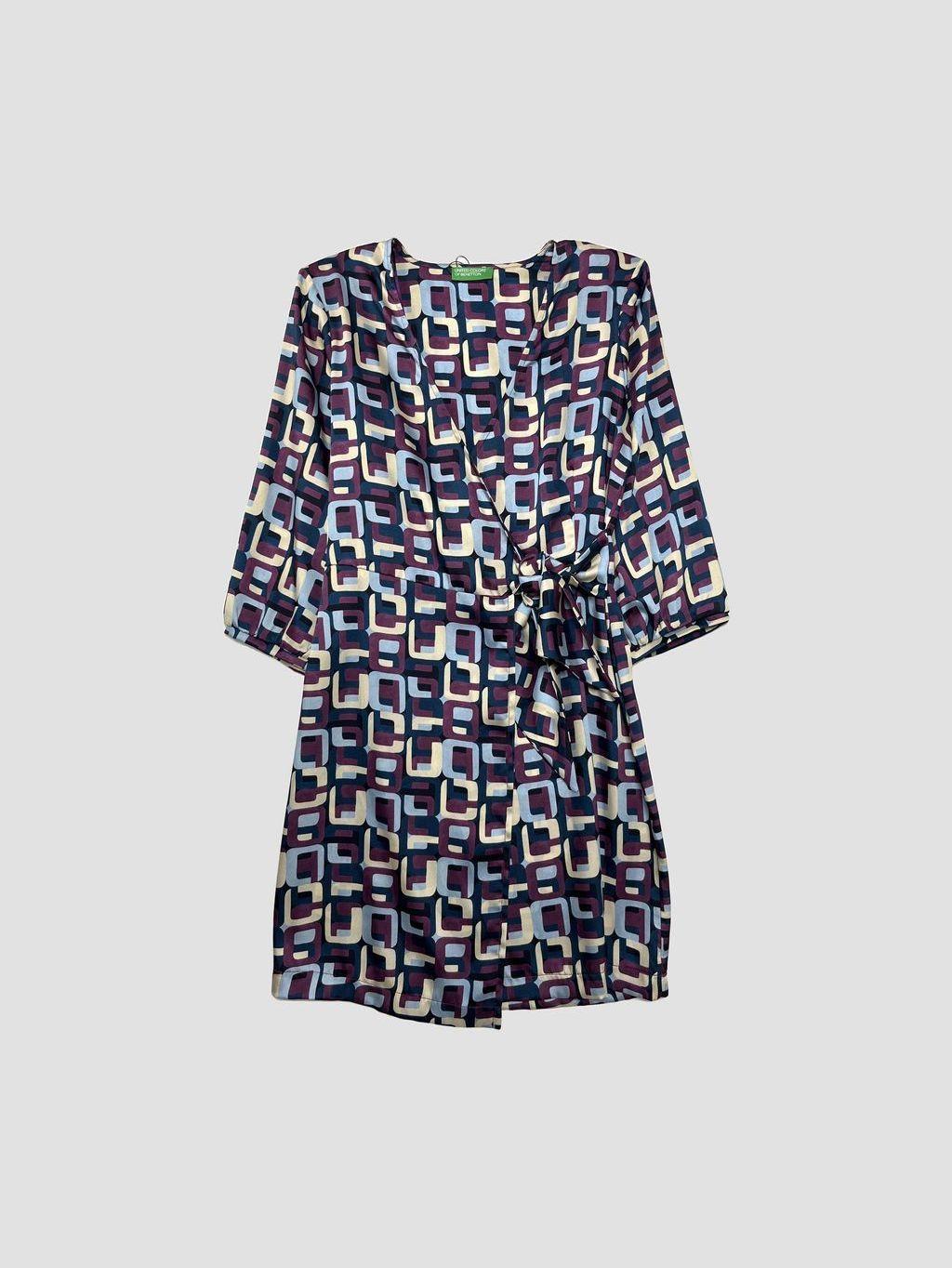 Vestido corto UNITED COLORS OF BENETTON - Talla XS (VOP01214800)-0
