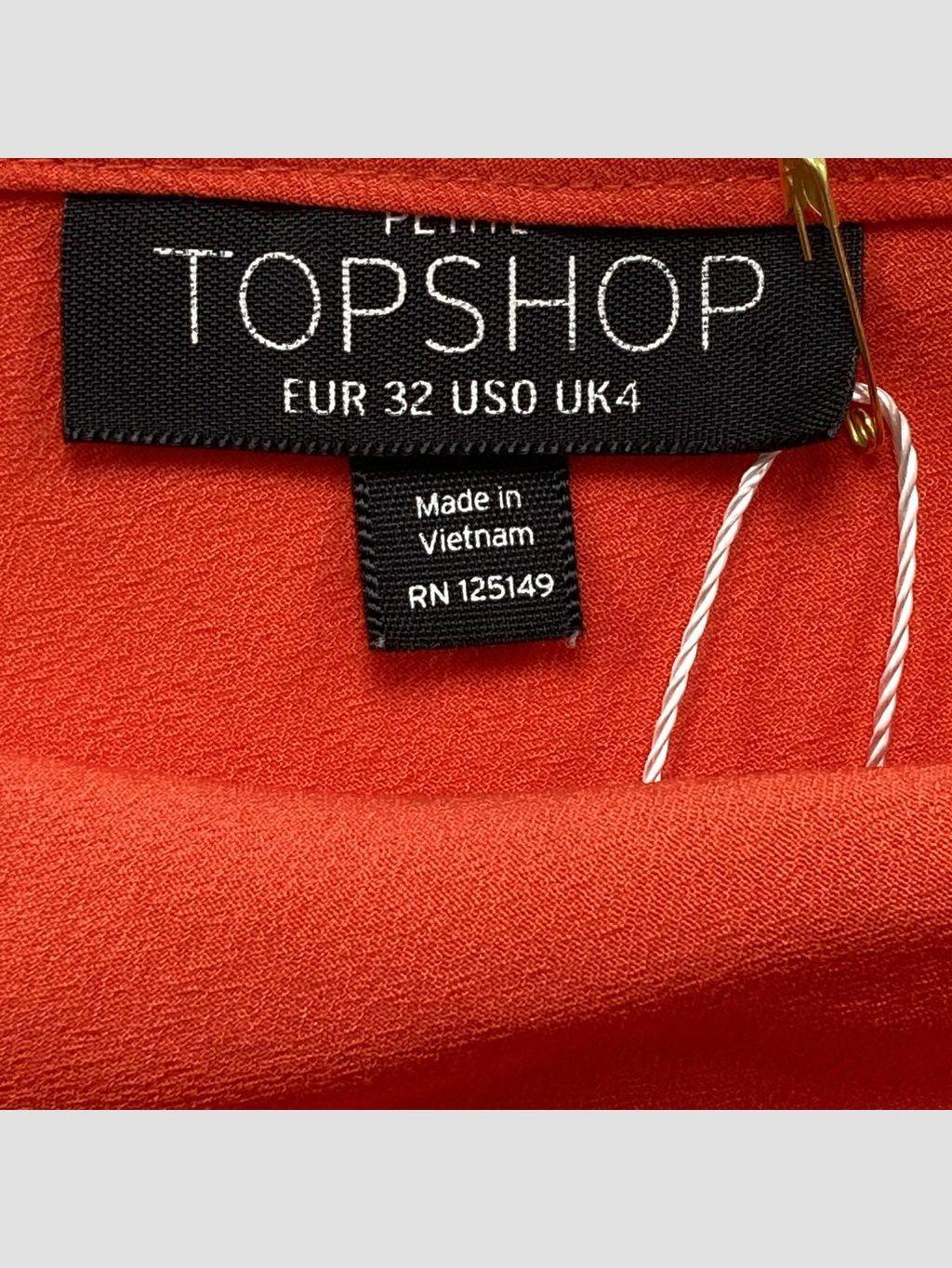 Polera sin mangas TOPSHOP - Talla XXS (VOP01049754)-1