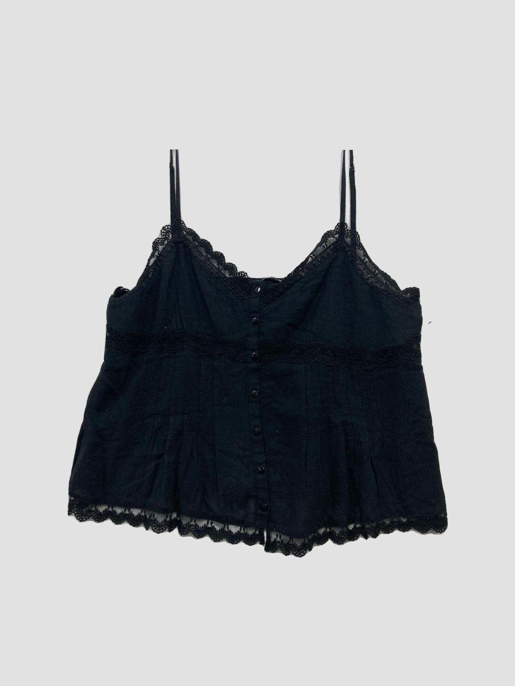 Polera sin mangas ZARA - Talla L (VOP01015609)-0