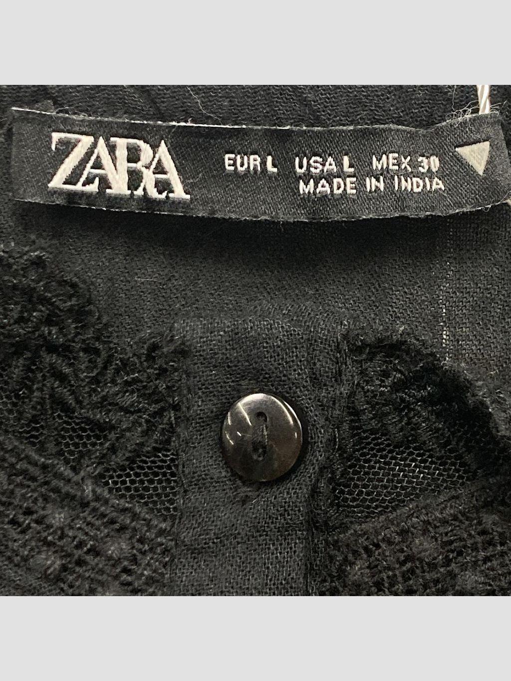 Polera sin mangas ZARA - Talla L (VOP01015609)-1