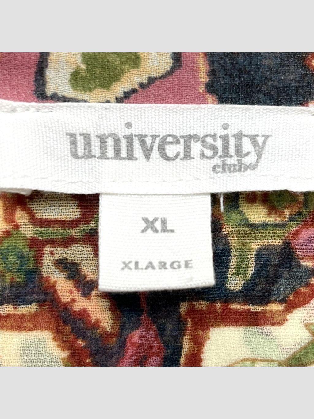 Blusa UNIVERSITY CLUB - Talla XL (VOP00910732)-1