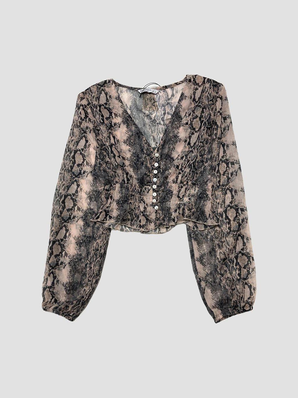 Blusa STRADIVARIUS - Talla M (VOP01084727)-0