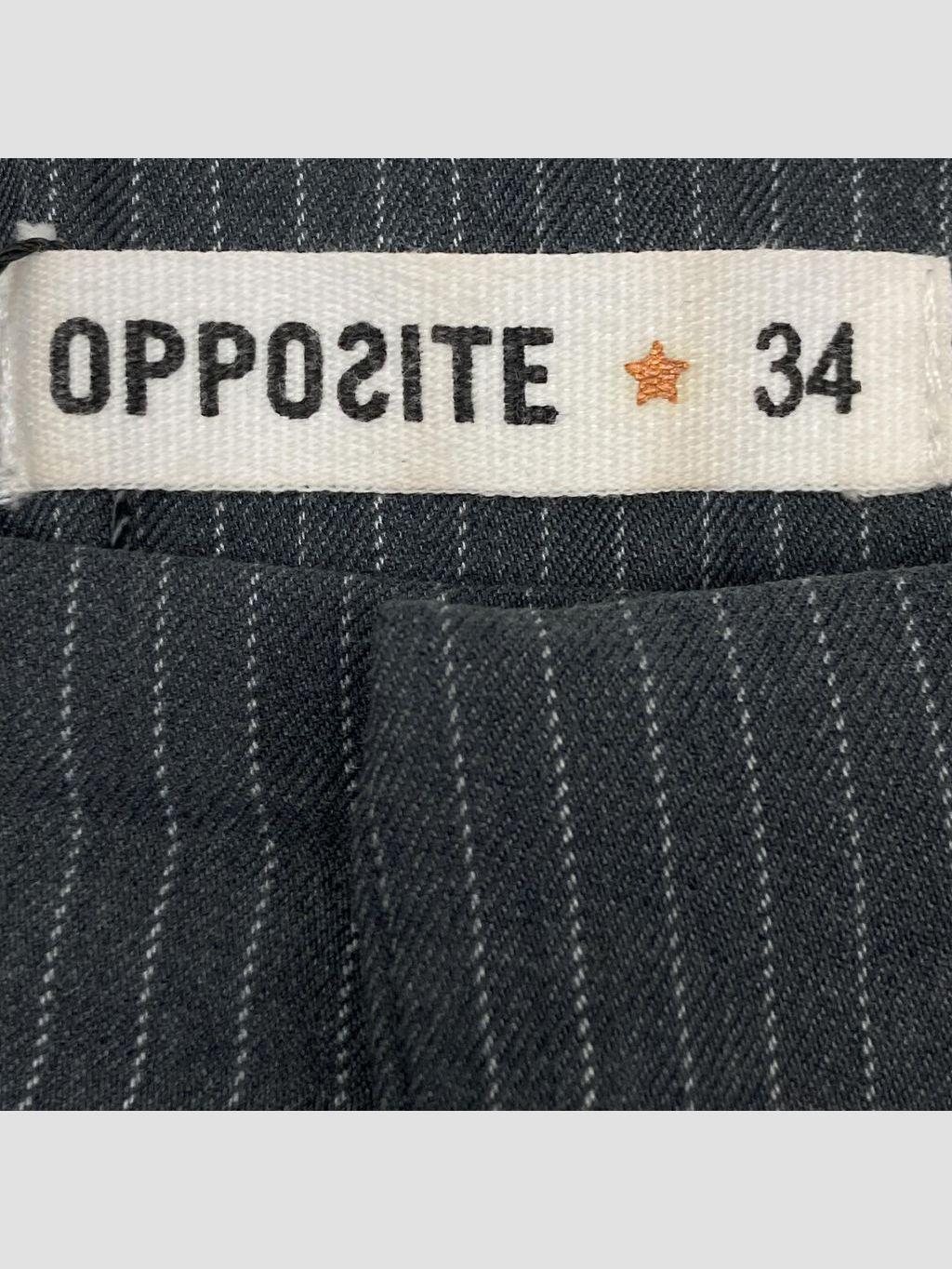 Pantalón OPPOSITE - Talla 34 (VOP01215426)-1