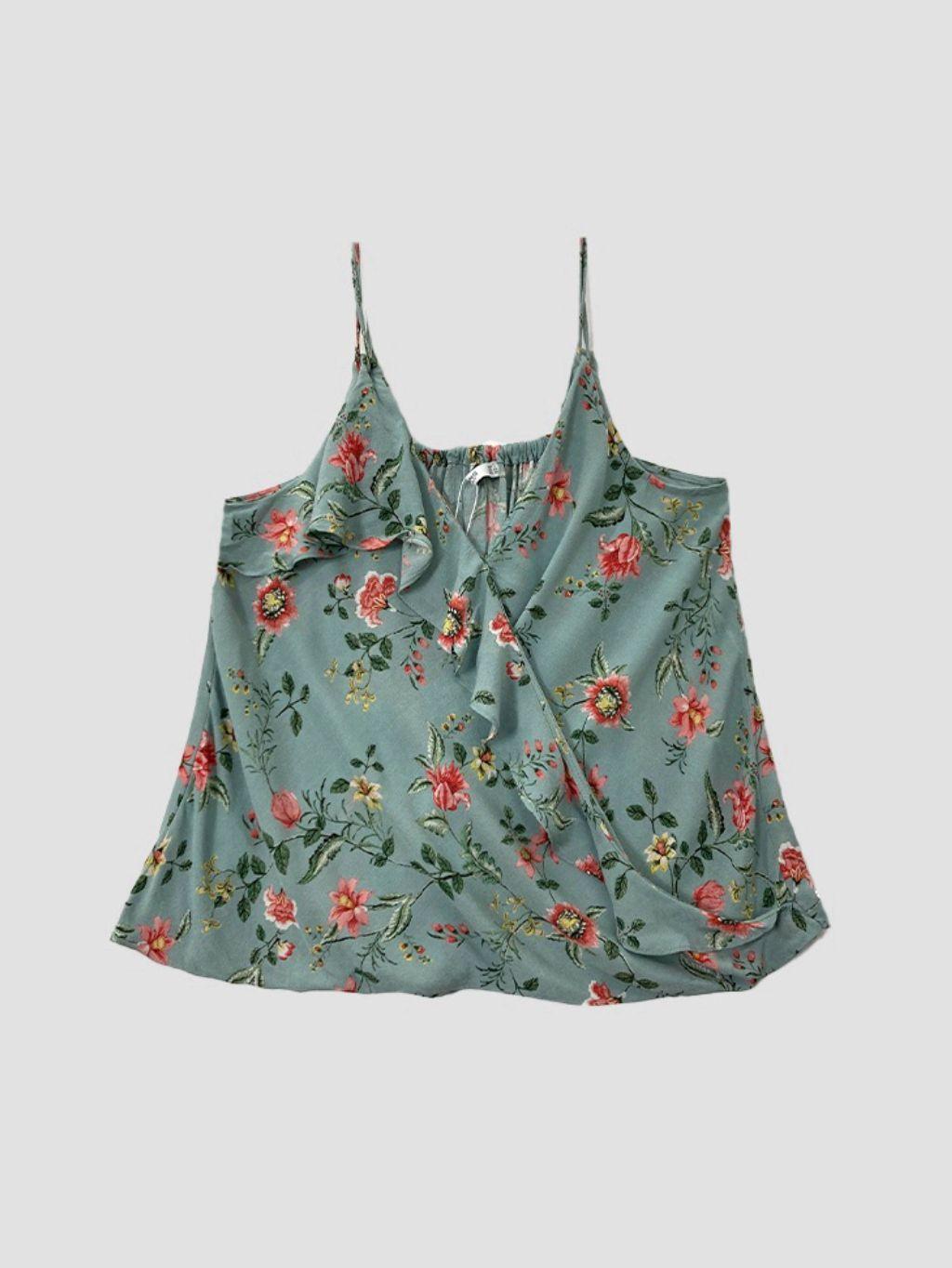 Polera sin mangas MANGO - Talla S (VOP00763650)-0