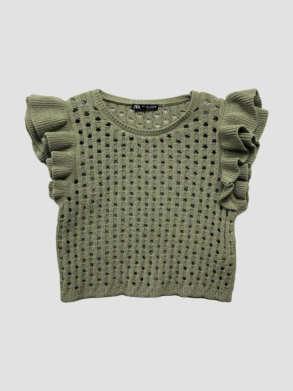 Polera sin mangas ZARA - Talla S (VOP00979434)-0