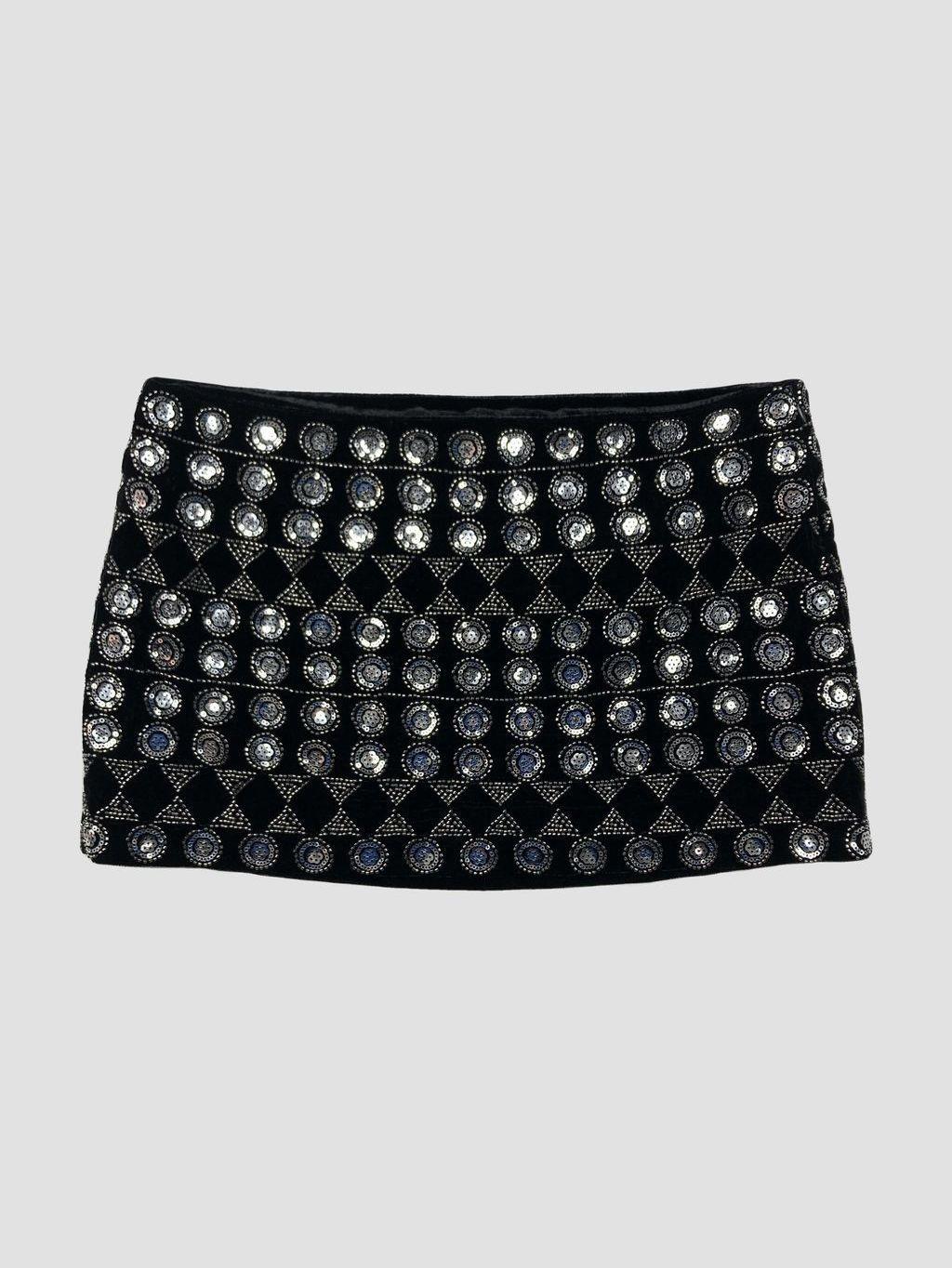 Falda corta ZARA - Talla 38 (VOP01171519)-0