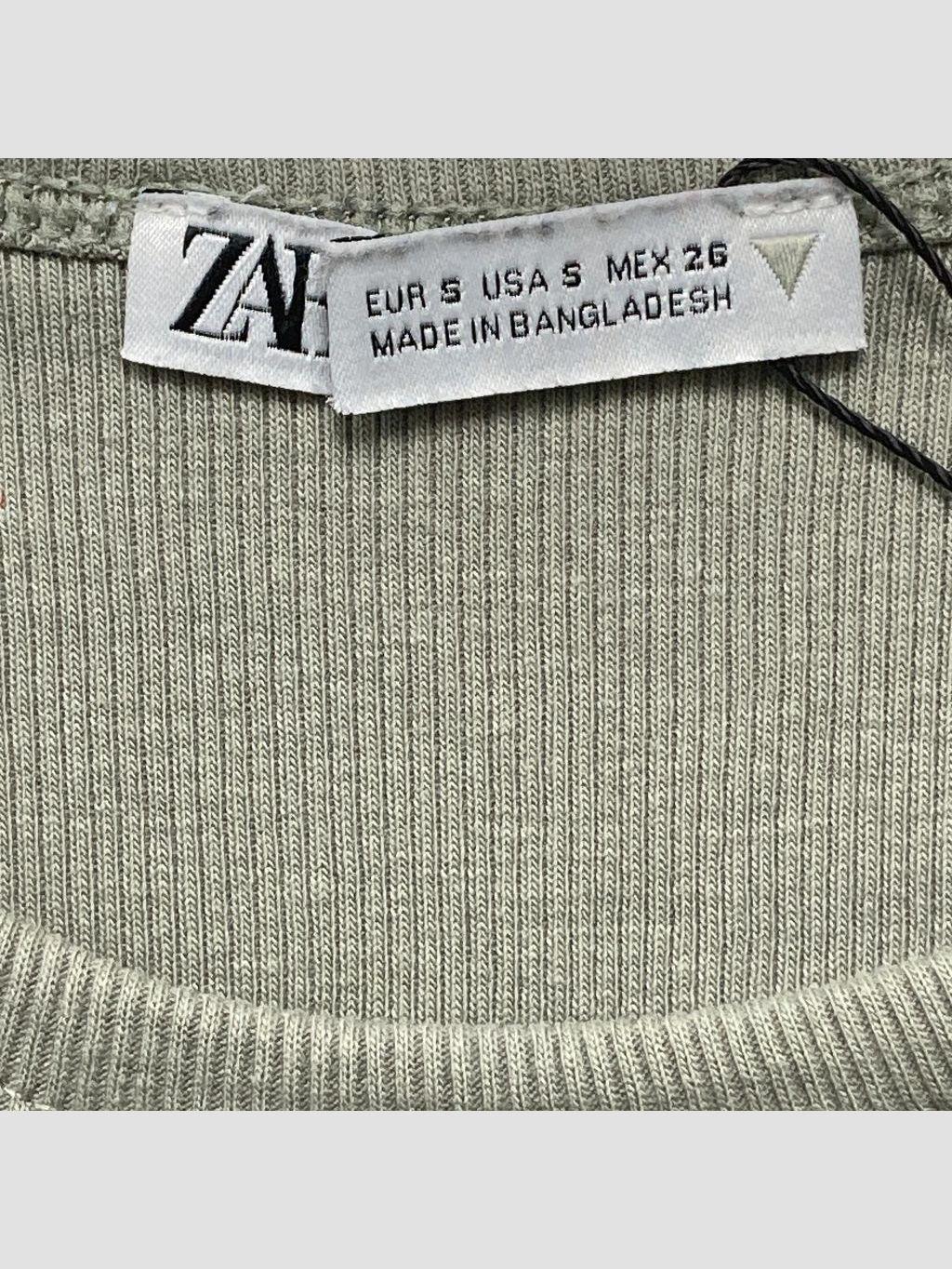 Polera sin mangas ZARA - Talla S (VOP00949025)-1