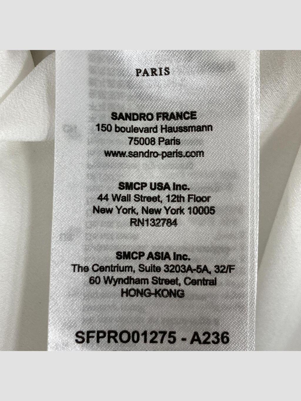 Vestido largo SANDRO - Talla S (VOP01139033)-4