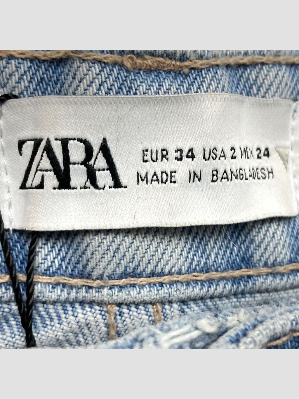 Jean ZARA - Talla 34 (VOP00904986)-2