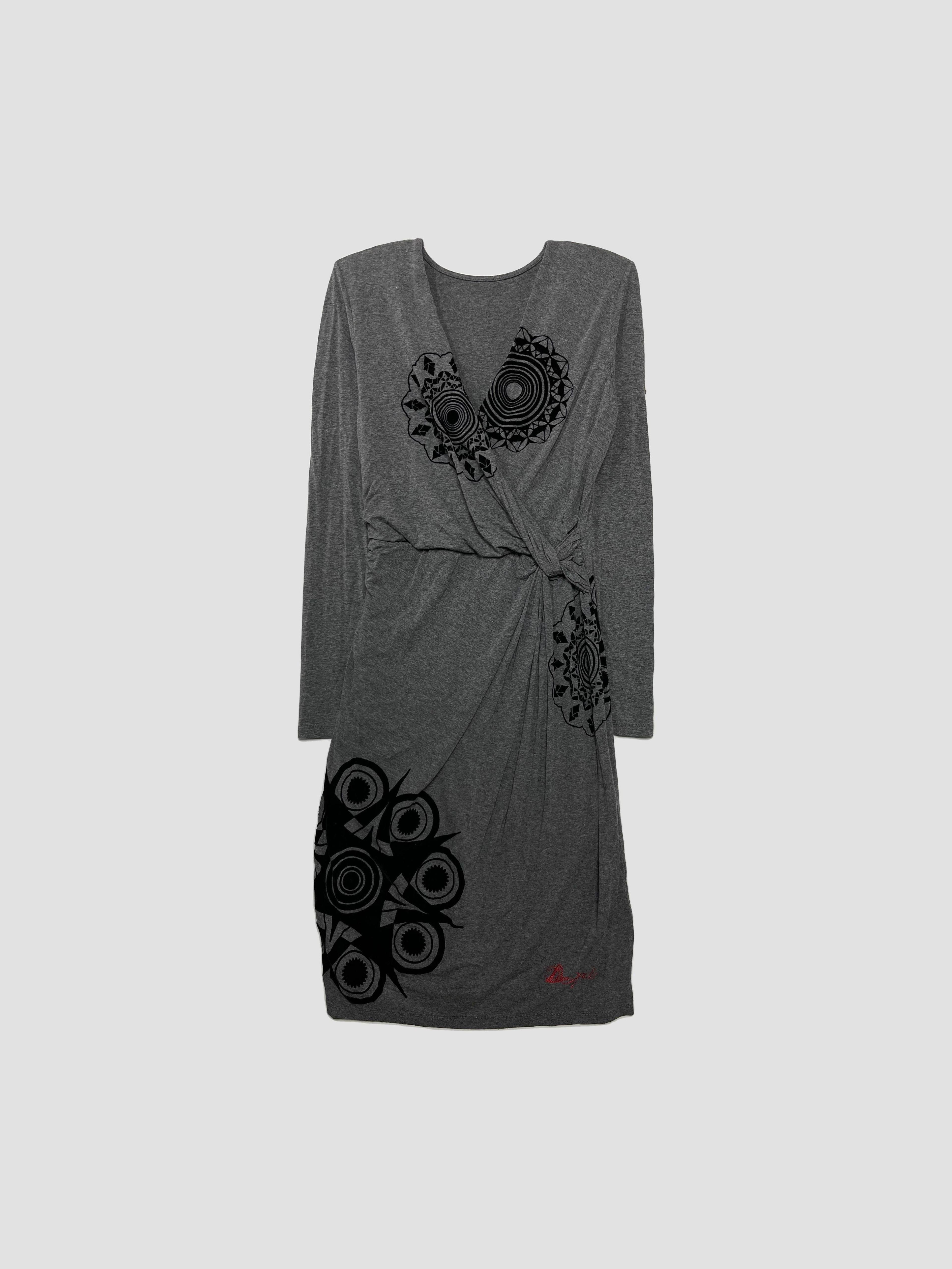 Vestido largo DESIGUAL - Talla S (VOP01201011)-0