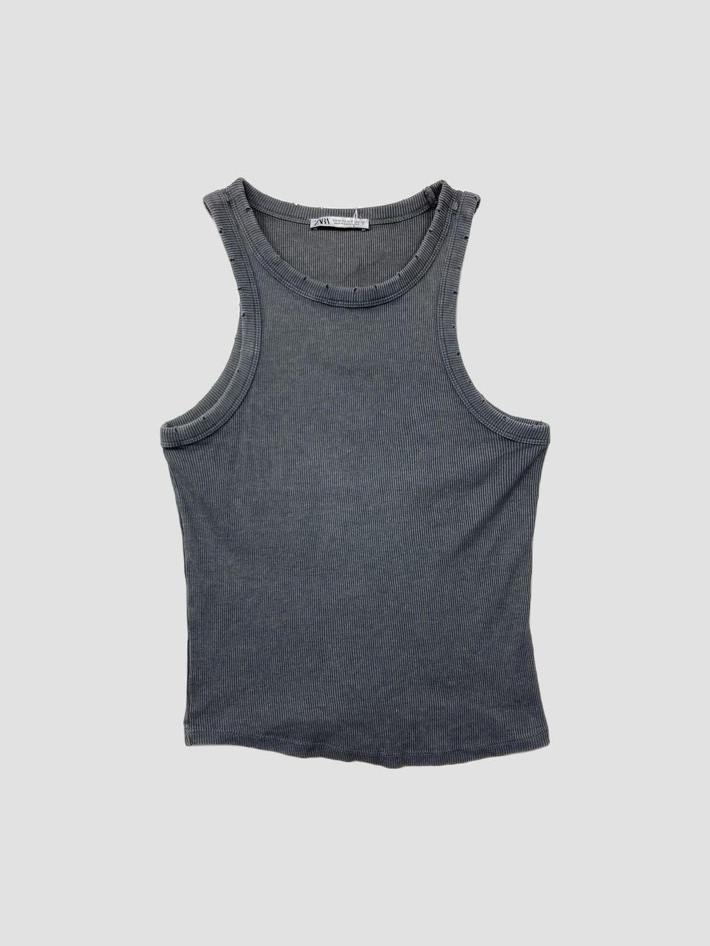 Polera sin mangas ZARA - Talla M (VOP01139549)-0