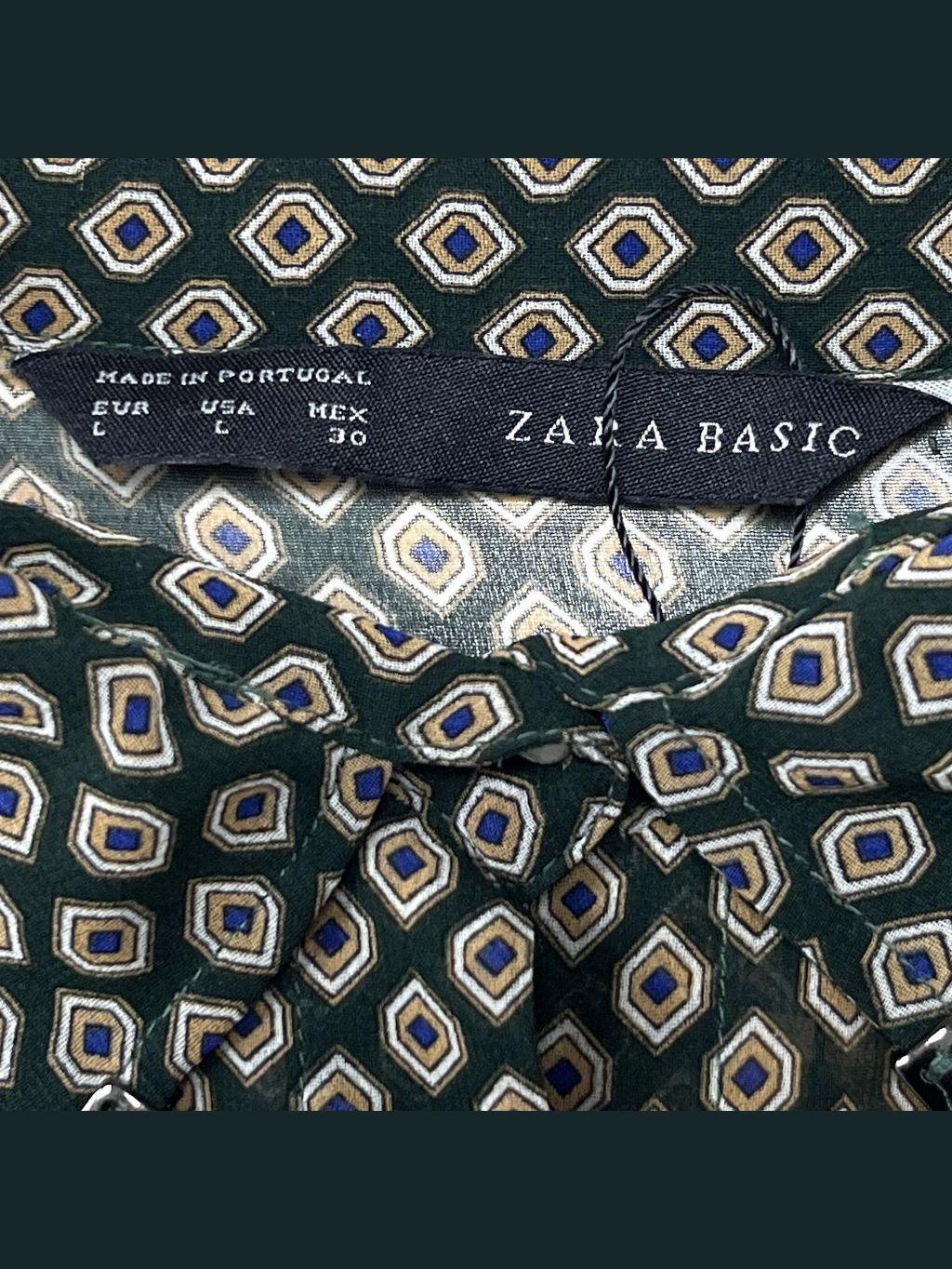 Camisa ZARA - Talla L (VOP01223096)-1