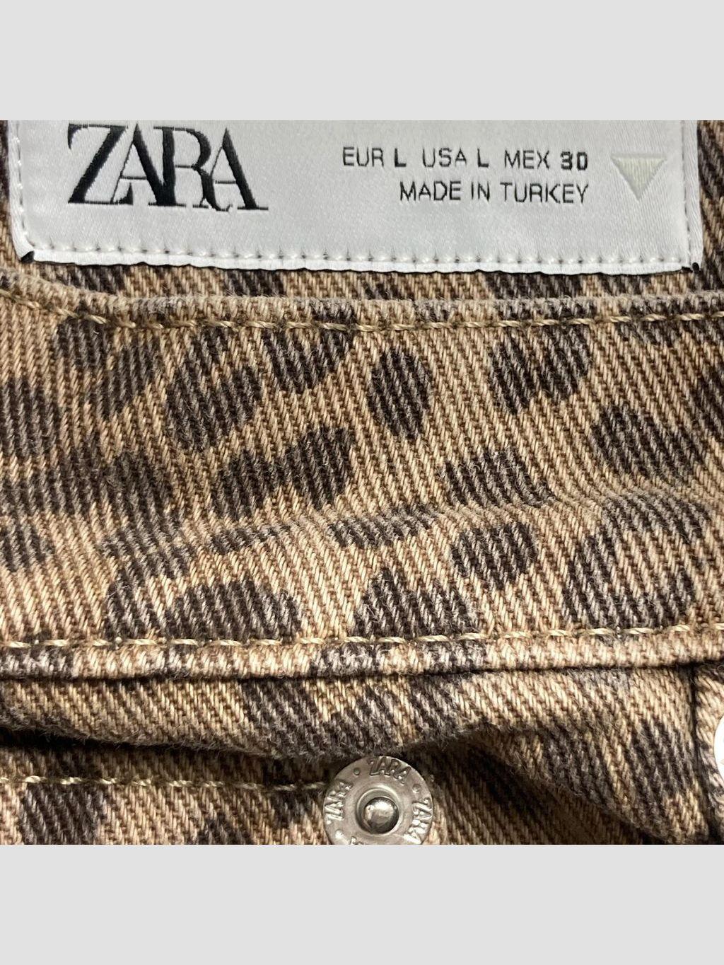 Falda corta ZARA - Talla 40 (VOP01025557)-2