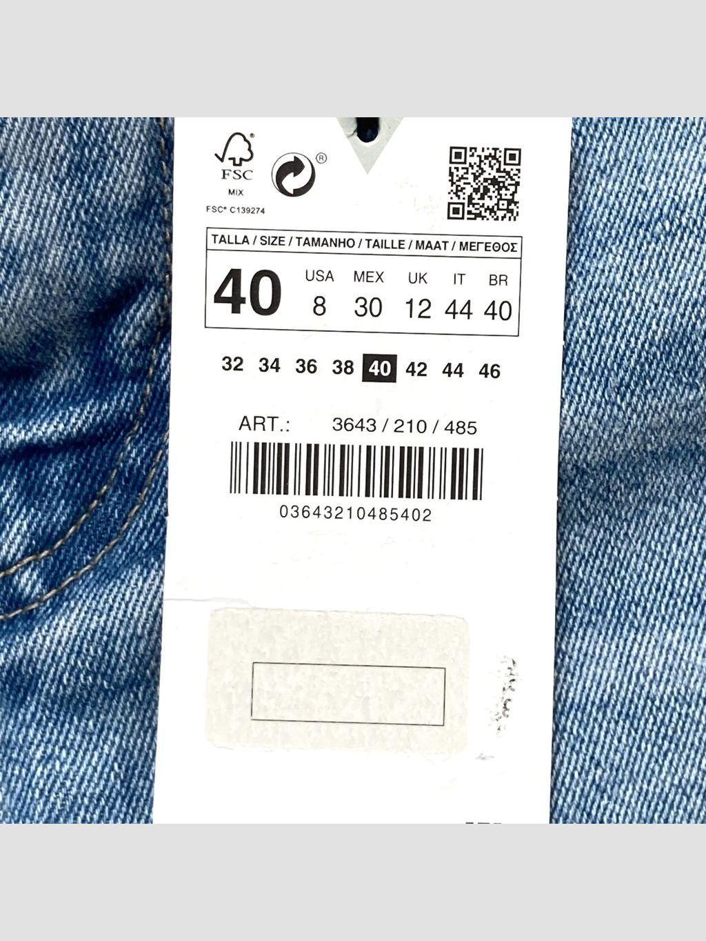 Jean ZARA - Talla 40 (VOP00964669)-3