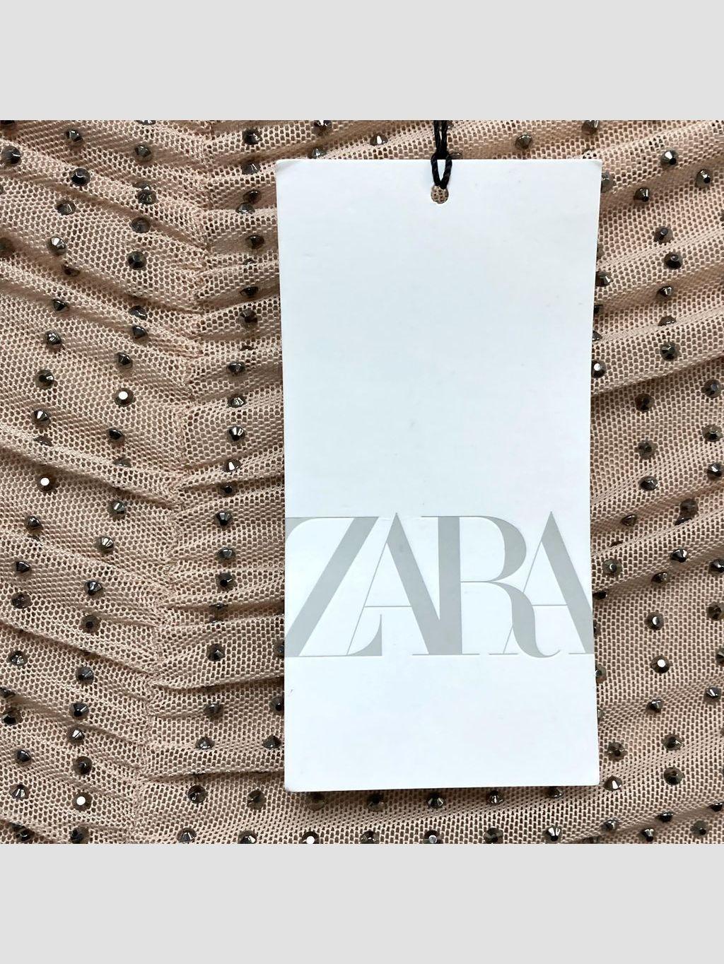 Vestido largo ZARA - Talla M (VOP00901056)-3