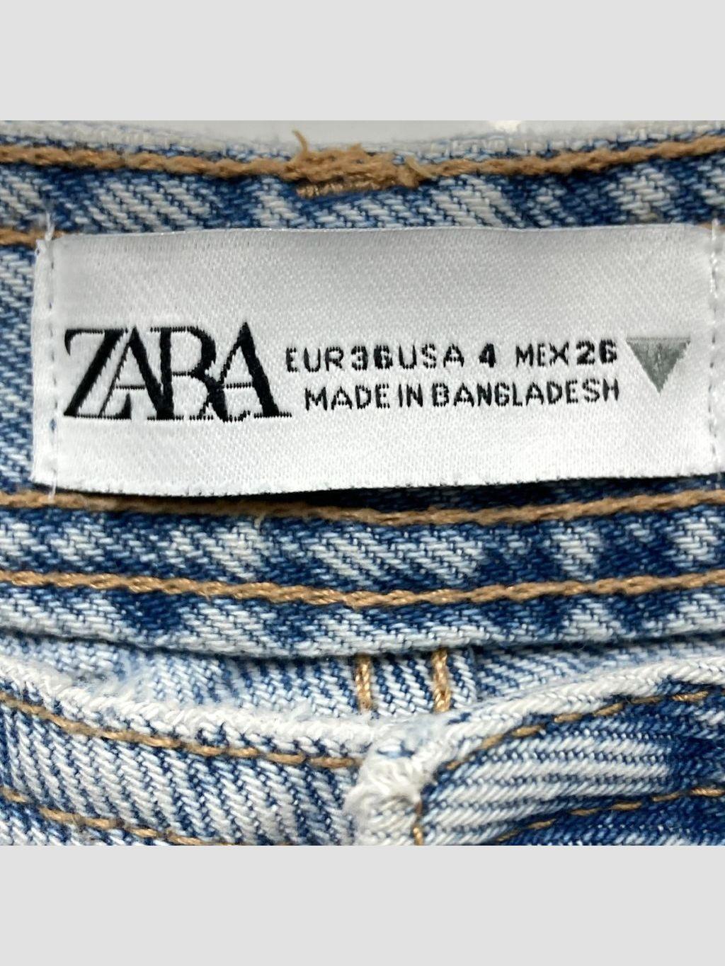 Jean ZARA - Talla 36 (VOP00815260)-2