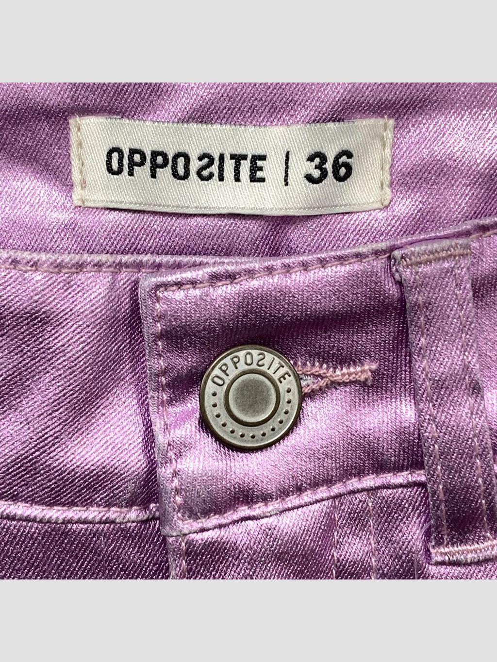 Pantalón OPPOSITE - Talla 36 (VOP00933121)-2