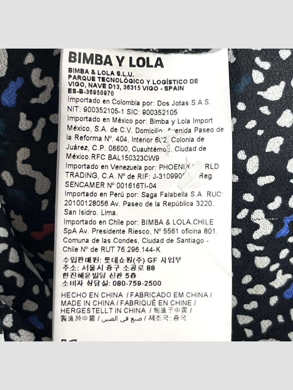 Vestido corto BIMBA Y LOLA - Talla S (VOP01123565)-3