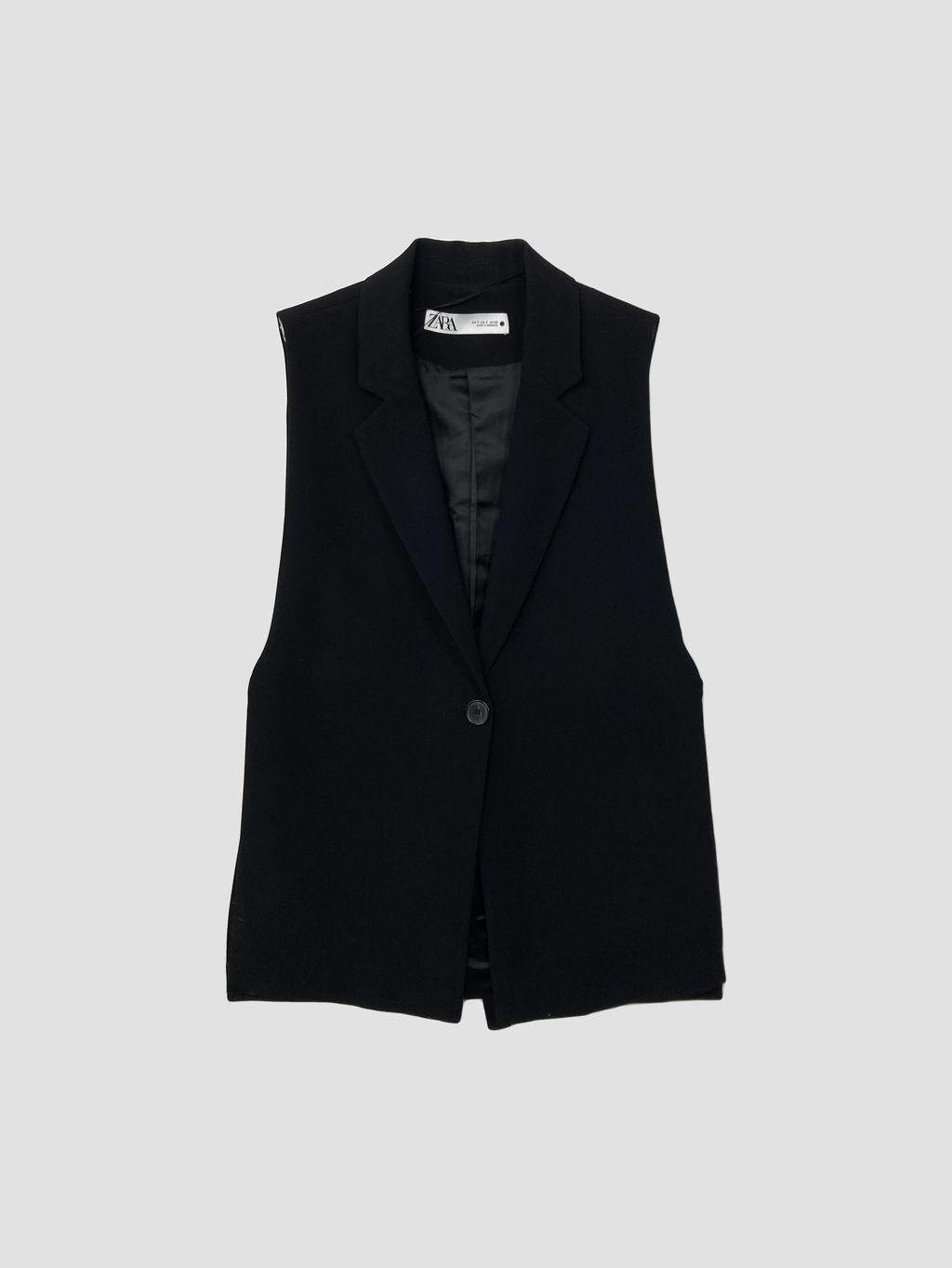 Chaqueta sin mangas ZARA - Talla S (VOP01202968)-0