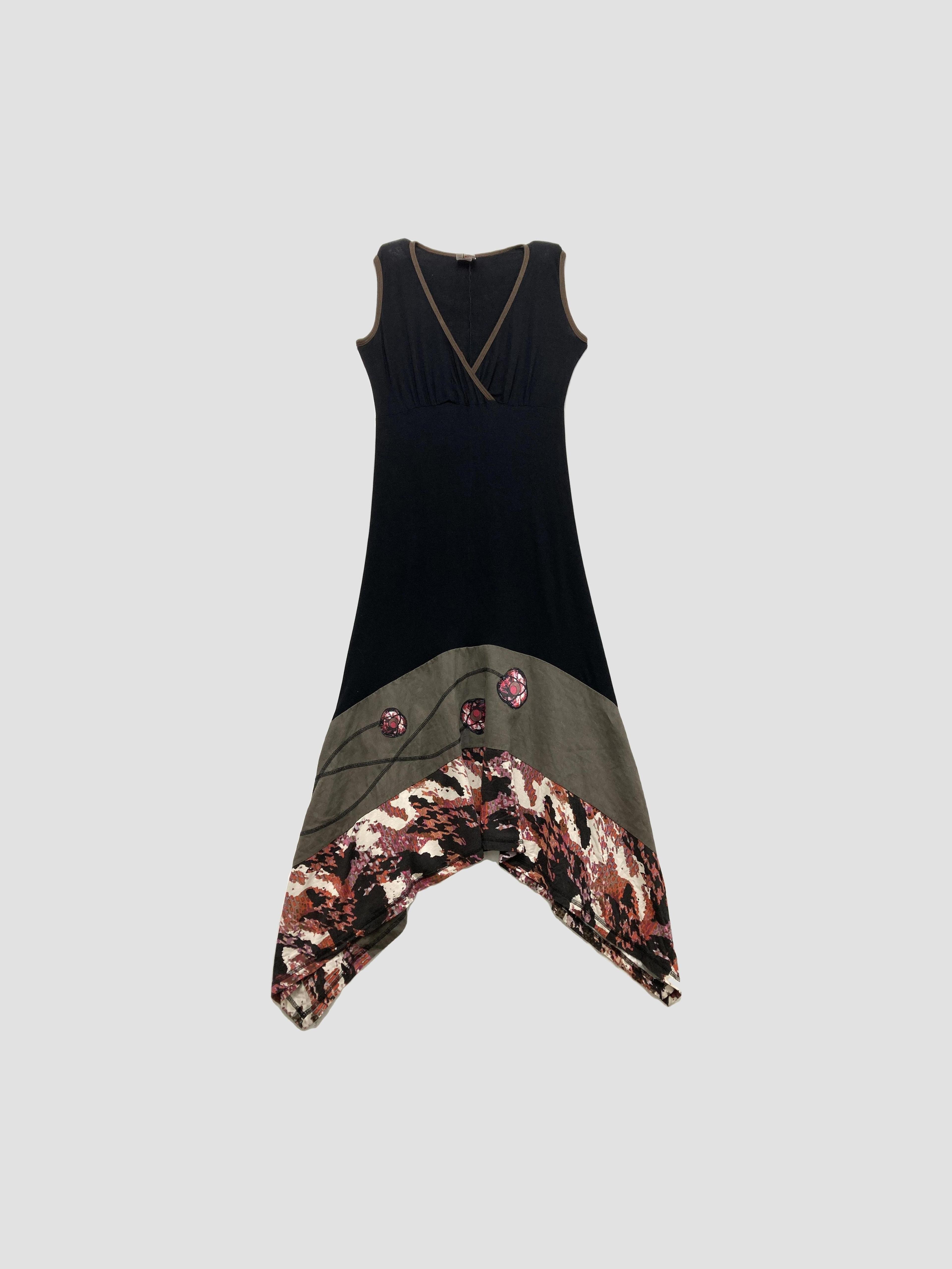 Vestido largo VINTAGE - Talla S (VOP00901310)-0