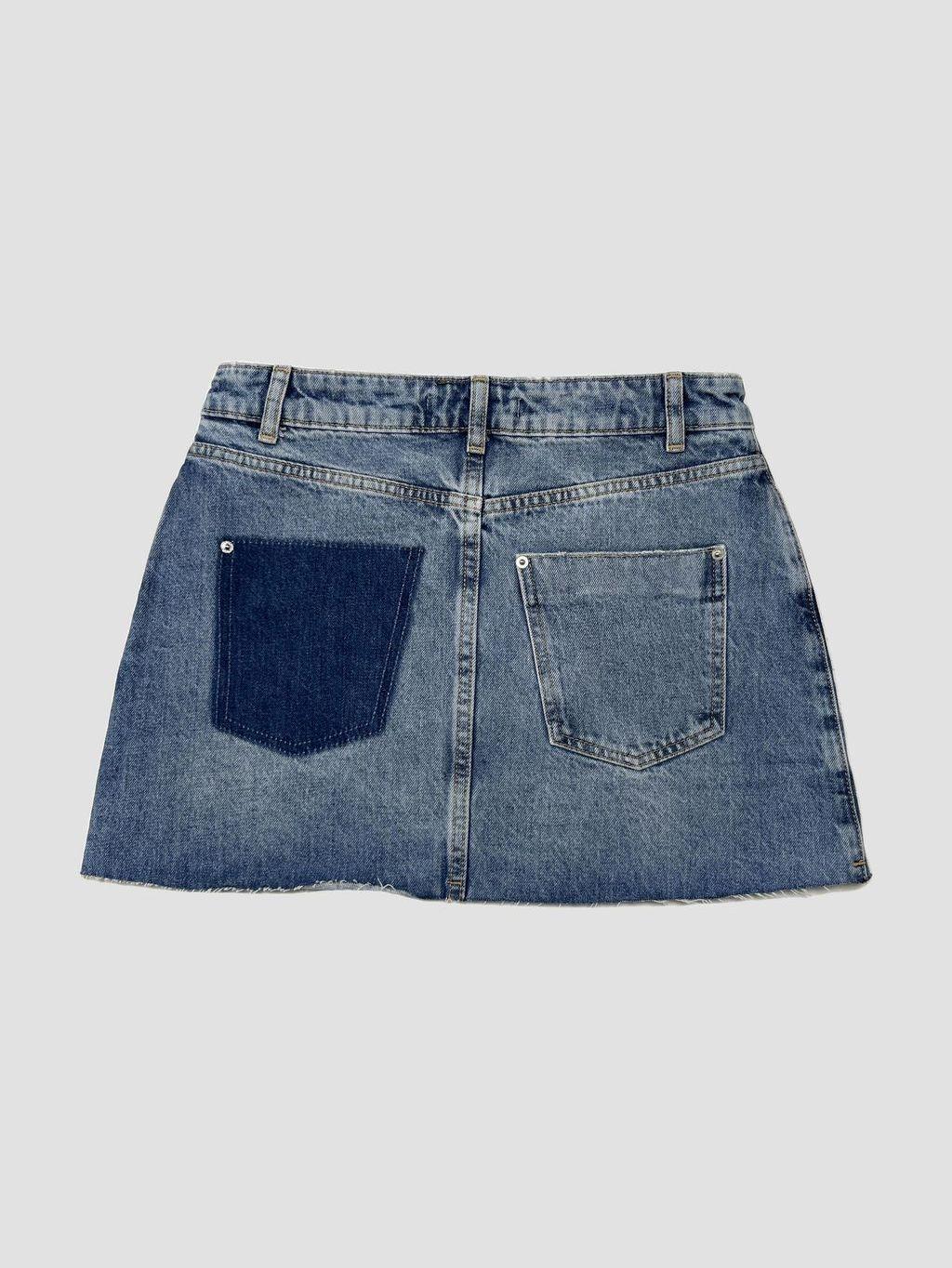 Falda corta ZARA - Talla 34 (VOP01105338)-1