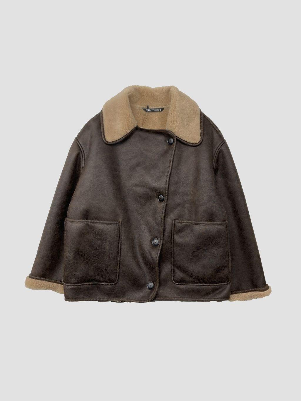 Chaqueta de abrigo ZARA - Talla XS (VOP01214767)-0
