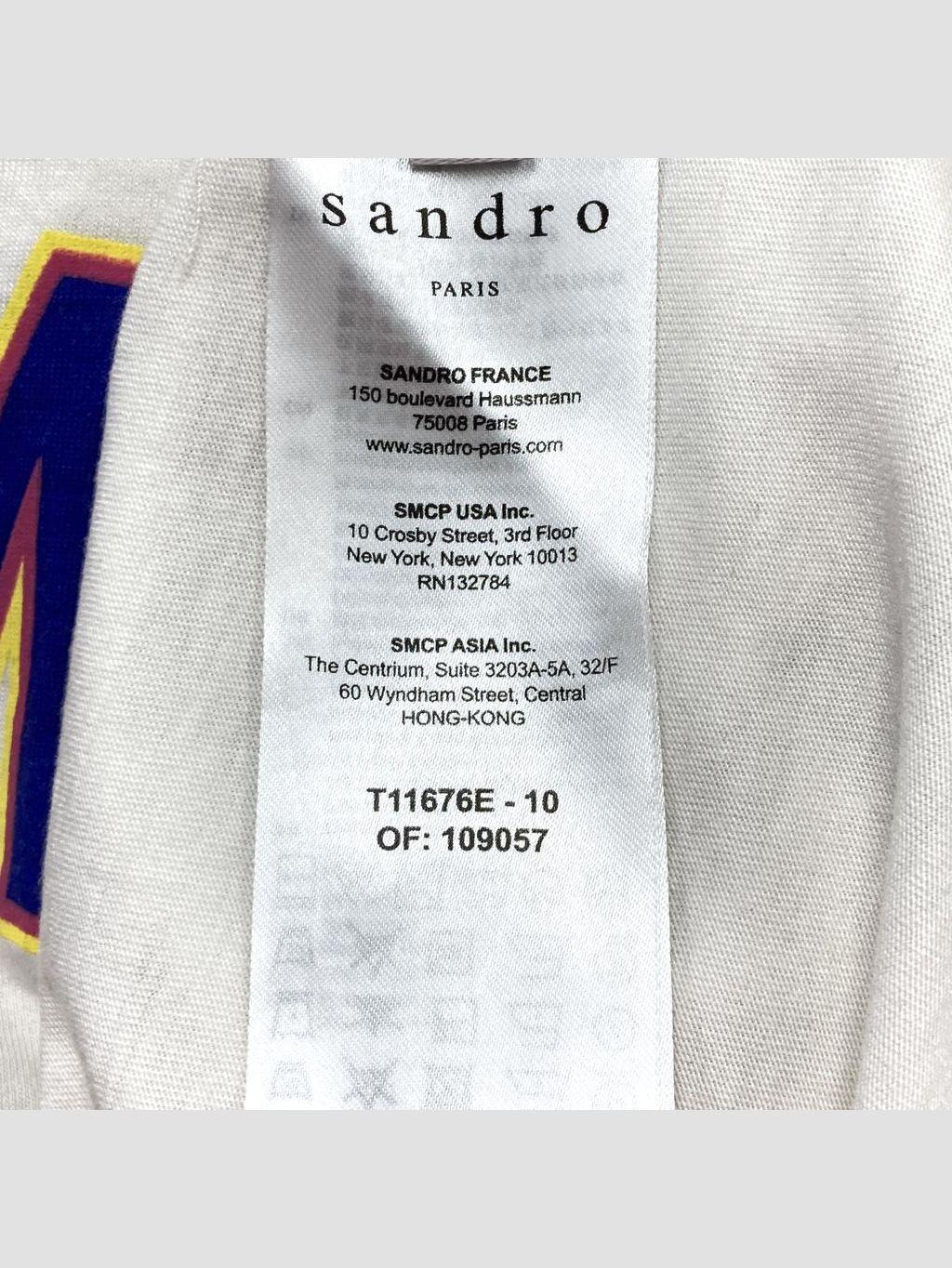 Polera sin mangas SANDRO - Talla XS (VOP00958965)-2