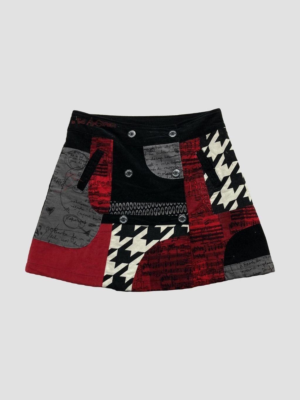 Falda corta DESIGUAL - Talla 42 (VOP00940274)-0