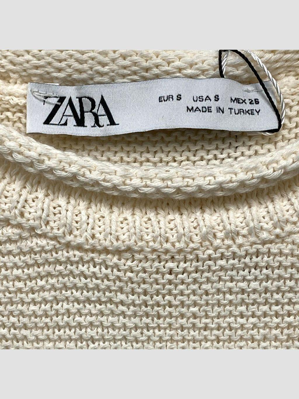 Polera sin mangas ZARA - Talla S (VOP01023199)-1