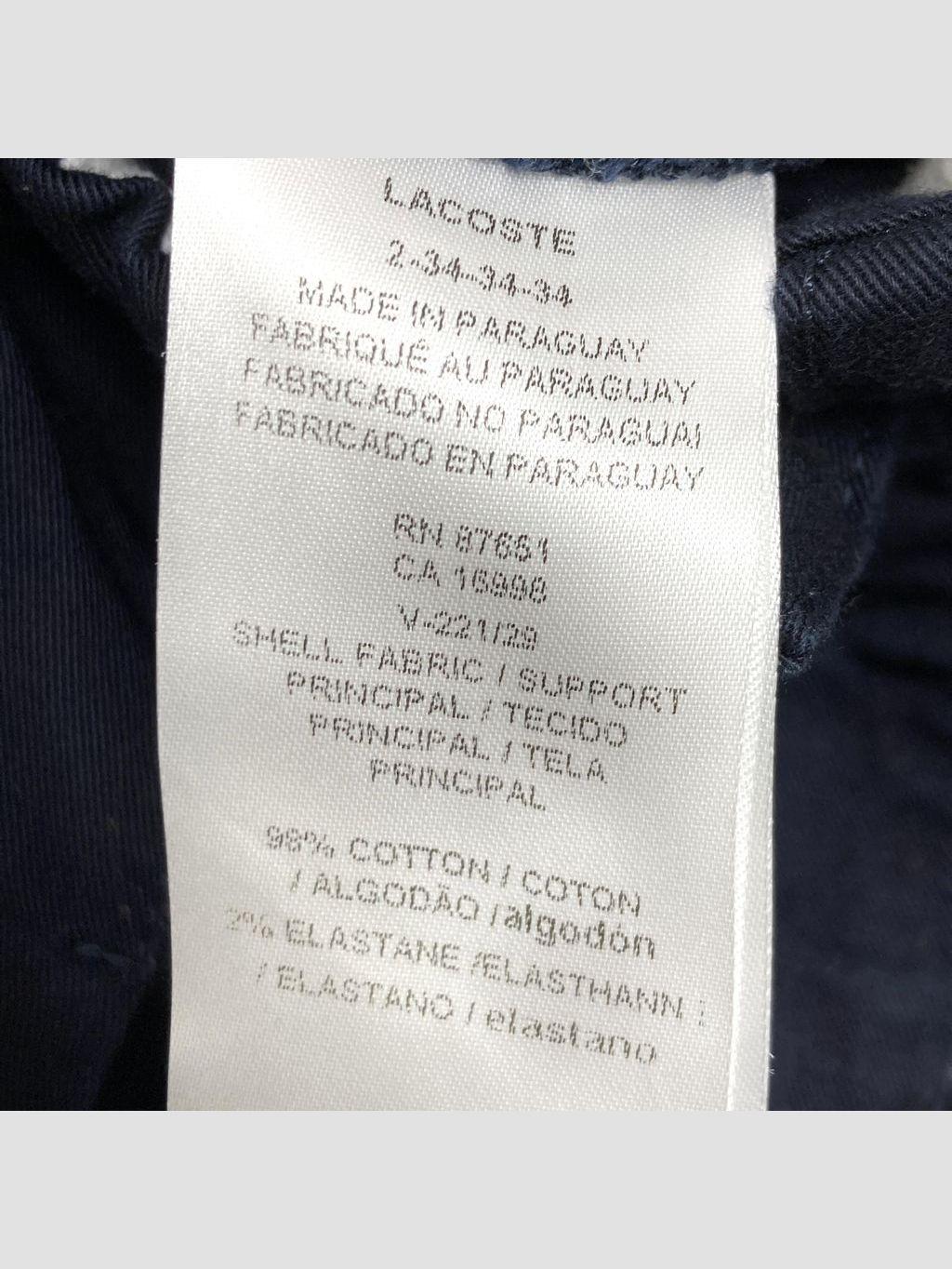 Pantalón LACOSTE - Talla 34 (VOP01062933)-3