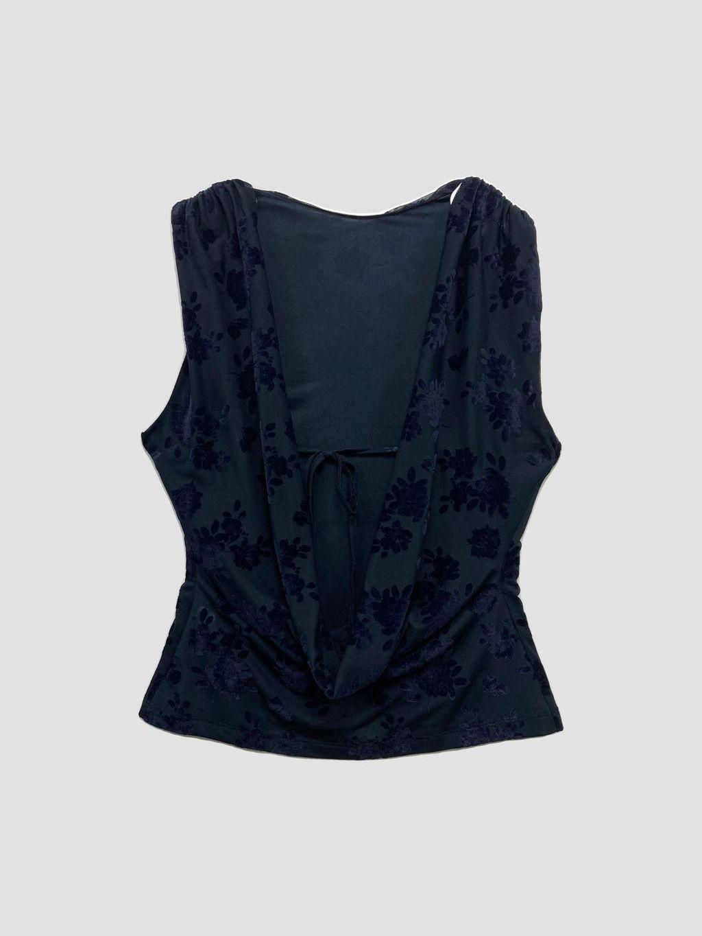 Polera sin mangas ZARA - Talla M (VOP01024808)-1