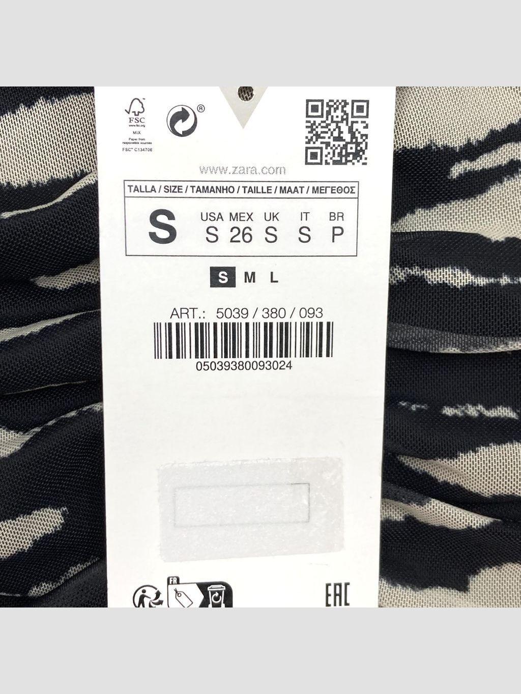 Falda corta ZARA - Talla 36 (VOP01103581)-2